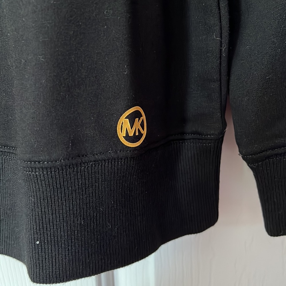 MICHAEL Michael Kors Black Sweatshirt with Red Logo - Picture 3 of 6